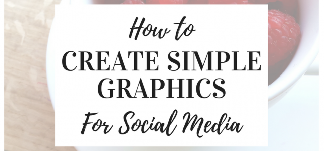 How to create simple graphics for social media using canva